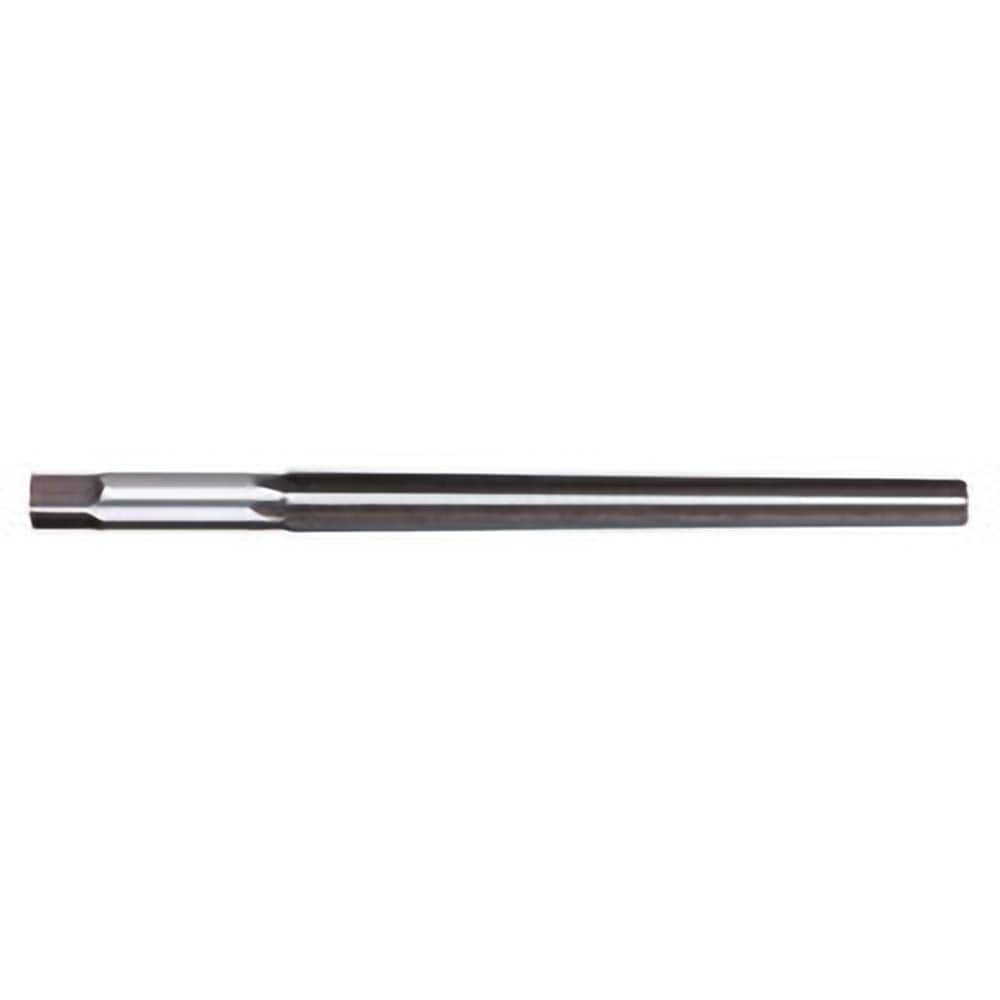 Titan USA - Taper Pin Reamers; Taper Pin Size (Number): #4 (Wire); Small End Diameter (Decimal Inch): 0.2071 ; Reamer Diameter (Decimal Inch): 0.2604 ; Flute Type: Straight ; Shank Type: Straight ; Overall Length (Inch): 4-1/16 - Exact Tool & Supply