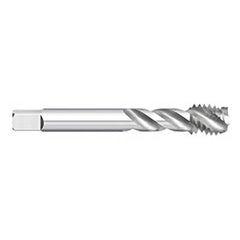 Titan USA - Spiral Flute Taps; Thread Size (mm): M3.5x0.60 ; Chamfer: Semi-Bottoming ; Class of Fit: 6H ; Thread Limit: D3 ; Number of Flutes: 3 ; Material: Powdered Metal - Exact Tool & Supply