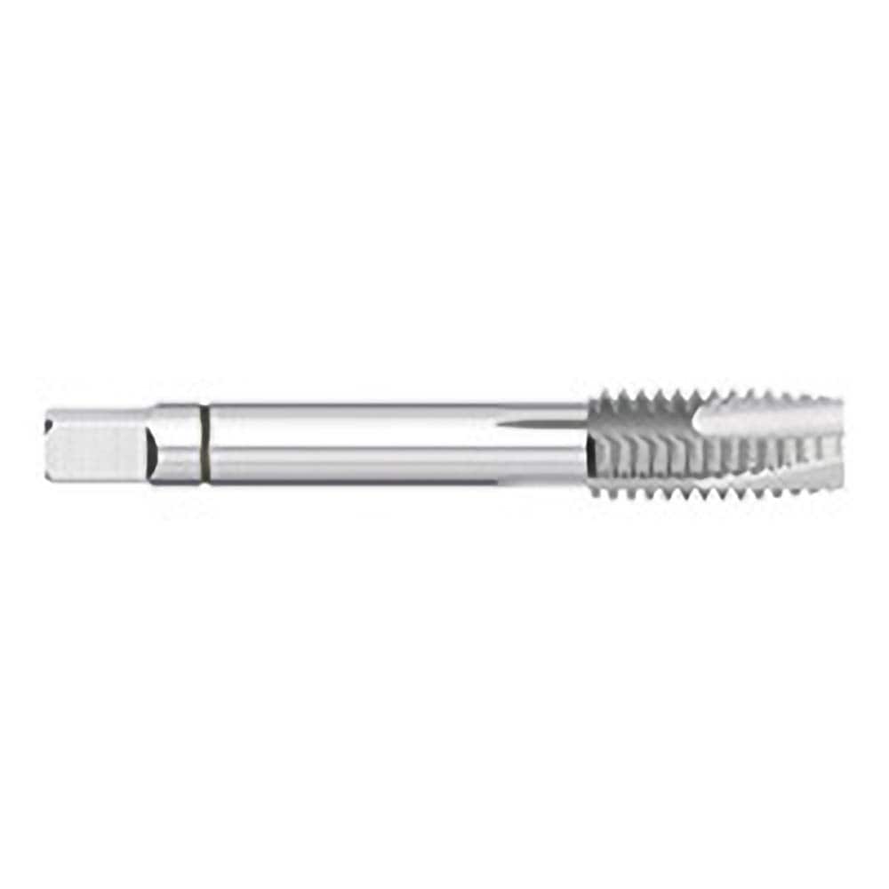 Titan USA - Spiral Point Taps; Thread Size (mm): M3.5x0.60 ; Number of Flutes: 3 ; Chamfer: Plug ; Class of Fit: 6H ; Thread Limit: D3 ; Finish/Coating: Uncoated - Exact Tool & Supply