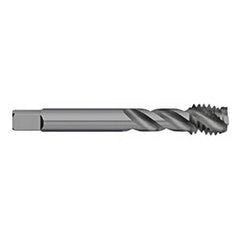 Titan USA - Spiral Flute Taps; Thread Size (Inch): 5/16-18 ; Chamfer: Semi-Bottoming ; Class of Fit: 2B/3B ; Thread Limit: H5 ; Number of Flutes: 3 ; Material: Powdered Metal - Exact Tool & Supply