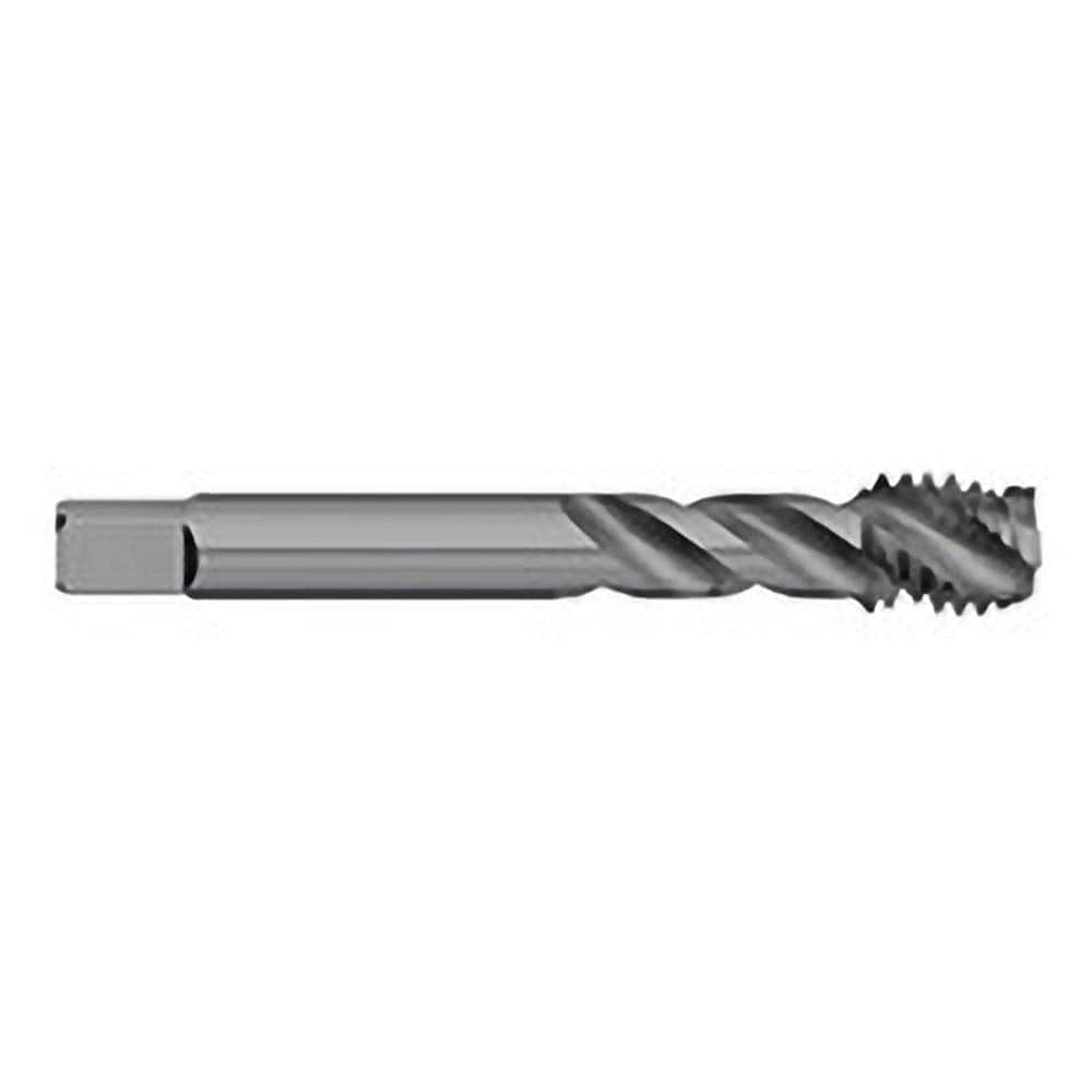 Titan USA - Spiral Flute Taps; Thread Size (Inch): #2-56 ; Chamfer: Semi-Bottoming ; Class of Fit: 2B/3B ; Thread Limit: H2 ; Number of Flutes: 2 ; Material: Powdered Metal - Exact Tool & Supply