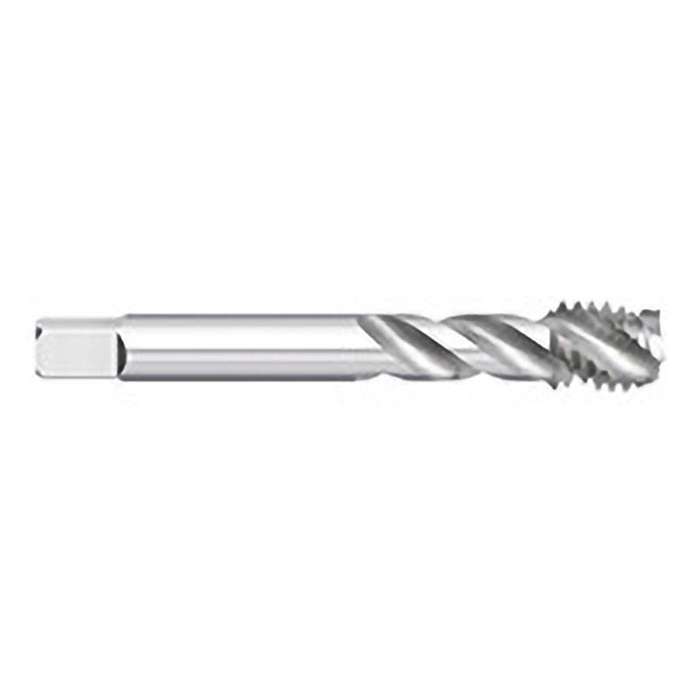 Titan USA - Spiral Flute Taps; Thread Size (Inch): 3/8-16 ; Chamfer: Semi-Bottoming ; Class of Fit: 2B/3B ; Thread Limit: H5 ; Number of Flutes: 3 ; Material: Powdered Metal - Exact Tool & Supply