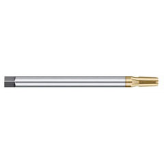 Titan USA - Extension Pipe Taps; Thread Size (Inch): 3/8-18 ; Thread Standard: NPT ; Material: High Speed Steel ; Finish/Coating: TiN ; Number of Flutes: 4 ; Thread Profile: Standard - Exact Tool & Supply