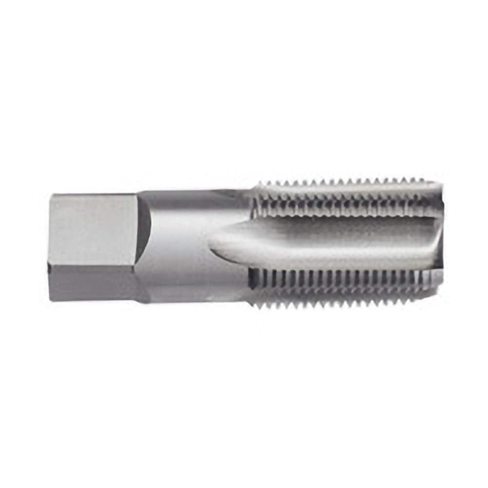 Titan USA - 1/8-27 4-Flute Uncoated High Speed Steel Standard Flute Tap - Exact Tool & Supply