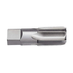 Titan USA - 3/8-18 4-Flute Uncoated High Speed Steel Standard Flute Tap - Exact Tool & Supply