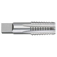 Titan USA - 2-11-1/2 7-Flute Uncoated High Speed Steel Standard Flute Tap - Exact Tool & Supply