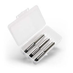 Titan USA - Tap Sets; Thread Size: M4x0.7 ; Number of Flutes: 4 ; Chamfer: Bottoming; Plug; Taper ; Material: High Speed Steel ; Finish/Coating: Uncoated ; Thread Direction: Right Hand - Exact Tool & Supply