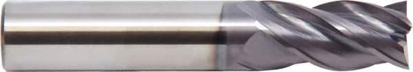 M.A. Ford - 16mm, 32mm LOC, 16mm Shank Diam, 92mm OAL, 4 Flute, Solid Carbide Square End Mill - Single End, ALtima Finish, Spiral Flute, 35/38° Helix, Centercutting, Right Hand Cut, Right Hand Flute - Exact Tool & Supply