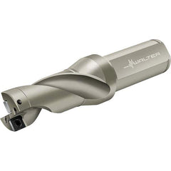 Walter - 59mm Max Drill Depth, 2xD, 29.5mm Diam, Indexable Insert Drill - 2 Inserts, 32mm Shank Diam, Flange Shank - Exact Tool & Supply