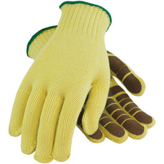 ‎08-K300PS/XL Gloves w/Kevlar Brand - 100% Kevlar - 7 Gauge - M. Wgt - ANSI2 - Dots 1 Side - Exact Tool & Supply