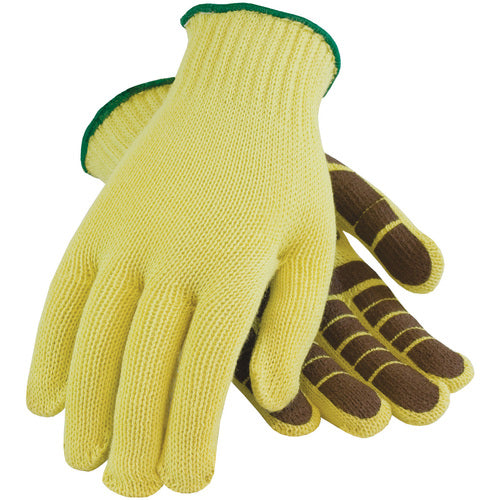 ‎08-K300PS/M Gloves w/Kevlar Brand - 100% Kevlar - 7 Gauge - M. Wgt - ANSI2 - Dots 1 Side - Exact Tool & Supply