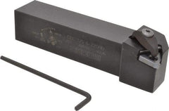 Seco - External Thread, Left Hand Cut, 1-1/4" Shank Width x 1-1/4" Shank Height Indexable Threading Toolholder - 6" OAL, 22EL Insert Compatibility, CE Toolholder, Series Snap Tap - Exact Tool & Supply