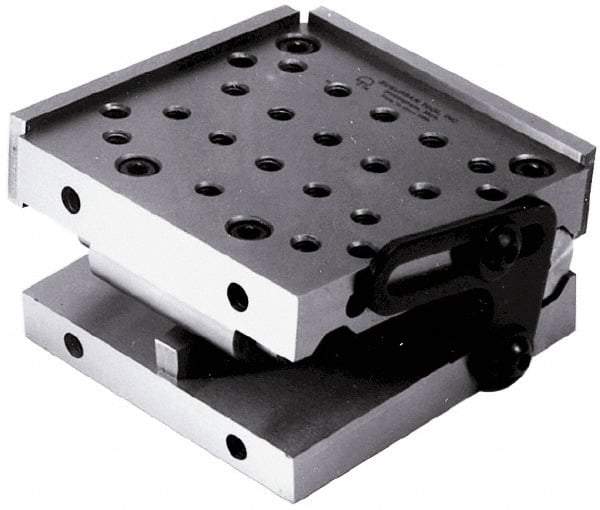 Suburban Tool - 6" Long x 18" Wide x 3-3/8" High, Precision Steel Sine Plate - Square to within 0.0004", 0.0002" Tolerance, 3/8-16 Hole - Exact Tool & Supply