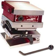 Suburban Tool - 6" Long x 6" Wide x 5-3/8" High, Compound, Series S1, Standard Pole, Sine Plate & Magnetic Chuck Combo - 0.0002" Tolerance, Square to 0.0002" - Exact Tool & Supply