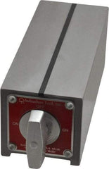 Suburban Tool - Standard Pole Rectangular Permanent Magnetic Block Chuck - 5" Long x 2" Wide x 2" High, Alnico - Exact Tool & Supply