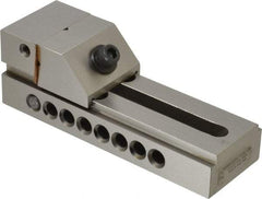 Suburban Tool - 2" Jaw Width, 3-1/4" Jaw Opening Capacity, 1" Jaw Height, Toolmaker's Vise - Flat Jaw, 0.0002" Parallelism, 0.0002" Squareness, 5-7/8" OAL x 2" OAW x 2" OAH - Exact Tool & Supply