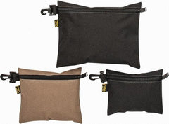 CLC - Black & Khaki Polyester Tool Bag - 9, 7 & 6" Wide x 7" Deep - Exact Tool & Supply