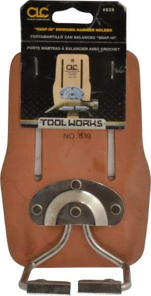 CLC - Hammer Holster - Leather, Natural - Exact Tool & Supply