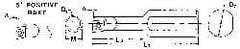 Everede Tool - 0.438" Min Bore Diam, 4" OAL, 1/2" Shank Diam, Indexable Boring Bar - 1-7/8" Max Bore Depth, TPG Insert, Screw Holding Method - Exact Tool & Supply