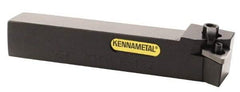 Kennametal - MTFN, Right Hand Cut, 0° Lead Angle, 1" Shank Height x 1" Shank Width, Negative Rake Indexable Turning Toolholder - 6" OAL, TN..43. Insert Compatibility, Series Kenloc - Exact Tool & Supply