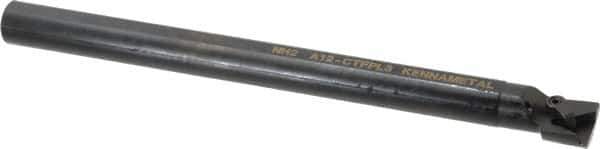 Kennametal - 23.62mm Min Bore Diam, 10" OAL, 3/4" Shank Diam, A-CTFP Indexable Boring Bar - TP.. Insert, Clamp Holding Method - Exact Tool & Supply