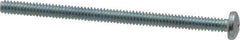 Value Collection - #10-24 UNC, 3" Length Under Head Phillips Drive Machine Screw - Pan Head, Grade 2 Steel, Zinc-Plated Finish, Without Washer - Exact Tool & Supply