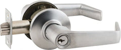 Schlage - Entrance Lever Lockset for 1-3/8 to 2" Thick Doors - Exact Tool & Supply