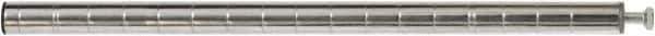 Eagle MHC - 1" Wide, 18 High, Open Shelving Accessory/Component - Stainless Steel, Stainless Steel Finish, Use with Eagle MHC Shelving - Exact Tool & Supply