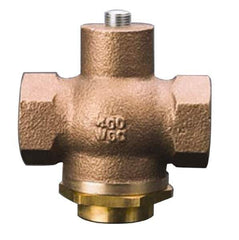 Kingston - 1-1/2" Brass Check Valve - Inline, FNPT x FNPT, 400 WOG - Exact Tool & Supply