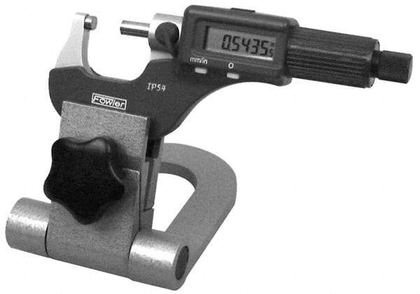 Fowler - Micrometer Stand - Use with Any Micrometer - Exact Tool & Supply