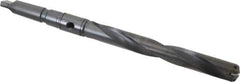 Allied Machine and Engineering - Series 2, 31/32 to 1-3/8" Diam, 3MT Taper Shank, Helical Flute Spade Drill - 7-3/8" Max Depth, 10-15/64" Body Length, 13-25/32" OAL, Standard Length, Through Coolant - Exact Tool & Supply