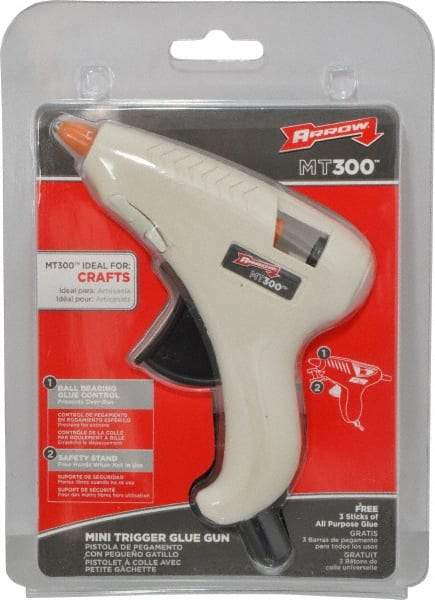 Arrow - Full Barrel Frame Electric Hot Glue Gun - Use with Mini Glue Sticks - Exact Tool & Supply