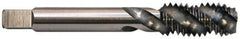 Balax - 5/8-11 UNC 4 Flute 2B Modified Bottoming Spiral Flute Tap - Powdered Metal, Bright Finish, 3-13/16" OAL, Right Hand Flute, Right Hand Thread, H5, Series BX200 - Exact Tool & Supply