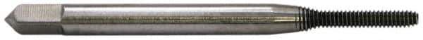 Balax - #1-64 UNC H6 Thread Limit Bottoming Thread Forming Tap - High Speed Steel, Bright Finish, 1-11/16" OAL, 3/8" Thread Length, Right Hand Thread, Series BXB - Exact Tool & Supply