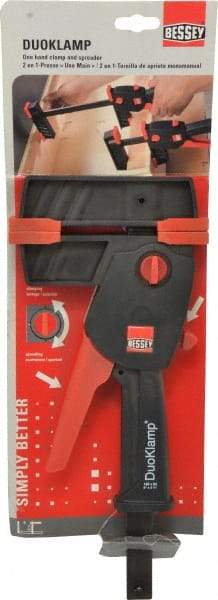 Bessey - 6" Capacity, 3-1/4" Throat Depth Bar Clamp - 260 Lb Clamping Pressure - Exact Tool & Supply