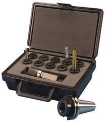 Bilz - 11 Piece, 3/4 Inch Shank Diameter, Rigid, Tapping Chuck Set - Straight Shank, Quick Change - Exact Tool & Supply