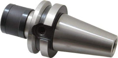 Bilz - BT40 Taper Shank Tension & Compression Tapping Chuck - #0 to 9/16" Tap Capacity, 67mm Projection, Size 1 Adapter, Quick Change - Exact Tool & Supply
