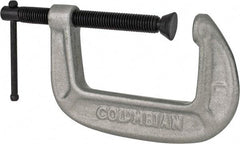 Wilton - Light-Duty 3" Max Opening, 2" Throat Depth, Ductile Iron Standard C-Clamp - 1,430 Lb Capacity, 0" Min Opening, Standard Throat Depth - Exact Tool & Supply