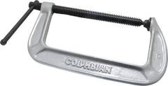 Wilton - Light-Duty 8" Max Opening, 4" Throat Depth, Ductile Iron Standard C-Clamp - 1,700 Lb Capacity, 0" Min Opening, Standard Throat Depth - Exact Tool & Supply