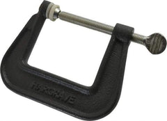 Wilton - Light-Duty 2-1/2" Max Opening, 2-5/16" Throat Depth, Ductile Iron Standard C-Clamp - 550 Lb Capacity, 0" Min Opening, Standard Throat Depth, Steel Screw - Exact Tool & Supply