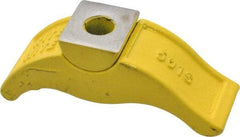 Bessey - 1/2" Stud, 1-3/4" Max Clamping Height, Steel, Adjustable & Self-Positioning Strap Clamp - 4-1/4" Long, 1-7/16" Wide, 1-1/2" High - Exact Tool & Supply