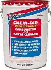 Berryman Products - Chlorinated Carburetor & Parts Cleaner - 5 Gal Pail - Exact Tool & Supply
