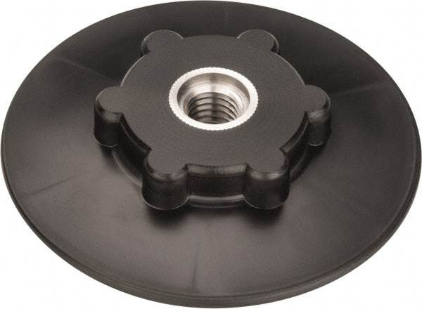 3M - 4-1/2" Max Diam, Abrasive Disc Hub - 5/8-11 Female - Exact Tool & Supply