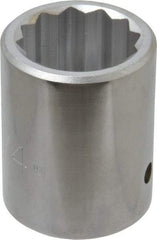 Proto - 1-1/4", 1" Drive, Standard Hand Socket - 12 Points, 2-1/2" OAL - Exact Tool & Supply