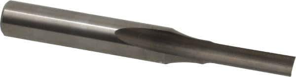 Onsrud - 5/32" Diam, 1/4" Shank Diam, 9/16" Length of Cut, 1 Flute Single Edge Straight Router Bit - 2" Overall Length, Right Hand Cut, Solid Carbide - Exact Tool & Supply