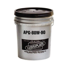 Lubriplate - 5 Gal Pail, Mineral Gear Oil - 15°F to 280°F, 650 SUS Viscosity at 100°F, 84 SUS Viscosity at 210°F, ISO 100 - Exact Tool & Supply