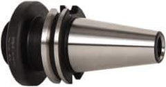 Parlec - 1-1/2-18 Threaded Mount, Boring Head Taper Shank - Threaded Mount Mount, 1.88 Inch Projection, 2.73 Inch Nose Diameter - Exact Tool & Supply