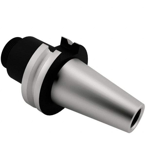 Parlec - 7/8-20 Threaded Mount, Boring Head Taper Shank - Threaded Mount Mount, 1-1/2 Inch Projection, 1-3/4 Inch Nose Diameter - Exact Tool & Supply