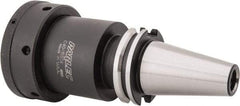 Parlec - 31/64" to 1-1/2" Capacity, 4.88" Projection, CAT40 Taper Shank, TG/PG 150 Collet Chuck - 7.567" OAL - Exact Tool & Supply