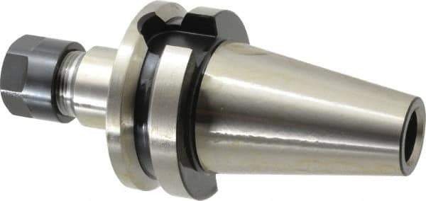 Parlec - 0.5mm to 10mm Capacity, 3.12" Projection, BT40 Taper Shank, ER16 Collet Chuck - 5.7" OAL - Exact Tool & Supply